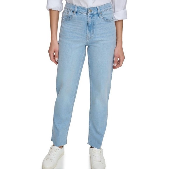 Calvin Klein Women’s Straight Jeans - Picture 1 of 9